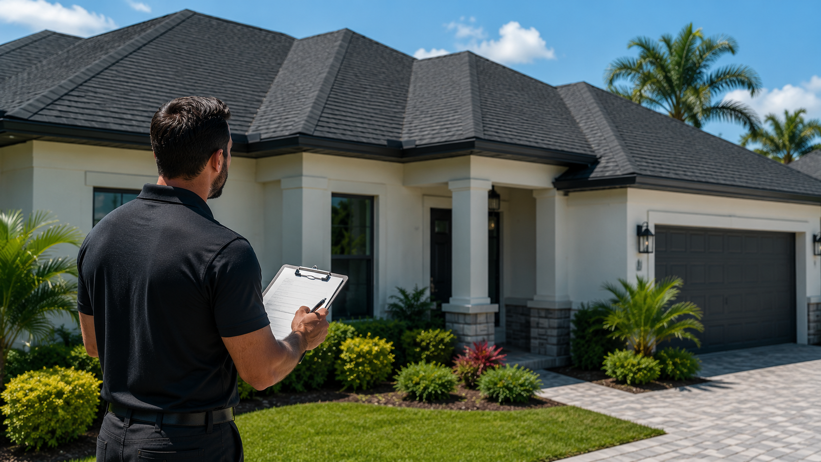 DH Luxury Roofing website concept